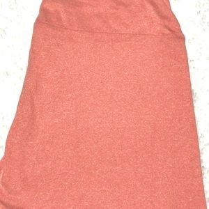 SZ OS LULAROE LEGGINGS. PEACH. NWOT